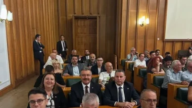 Karagöz ve Başkanlar TBMM’de Gündemi Takip Etti