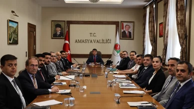 Amasya’da Sağlık Hizmetleri ve Yeni Devlet Hastanesi Toplantısı Gerçekleştirildi