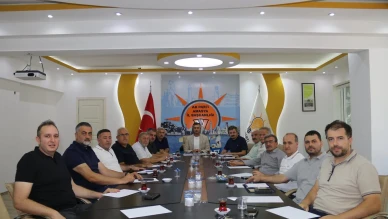 AK Parti Amasya İl Başkanlığı’nda Yürütme Kurulu Toplantısı