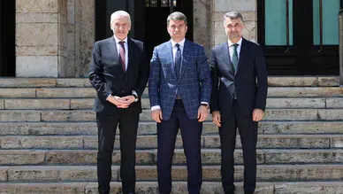 Amasya Valisi Bakan Genel Müdür Akbaş’ı Ağırladı