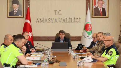 Amasya’da Kurban Bayramı Tedbirleri Masaya Yatırıldı