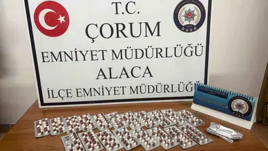 Çorum’da uyuşturucu opersyonu: 3 gözaltı