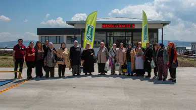 Merzifon'da Kadın Üreticilere Modern Tesis Tanıtımı