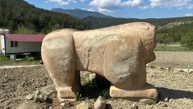 Tarihi Eser Operasyonu: Roma Dönemine Ait Aslan Heykeli Ele Geçirildi