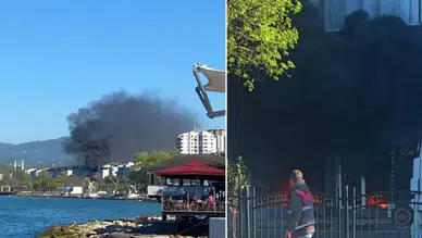 Oto Aksesuar Dükkanında Patlama: Yangın Paniği Yaşandı