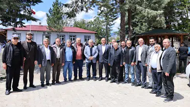 Amasya Protokolü Yağmur Duasında Bir Araya Geldi