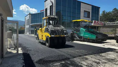 Hamamözü Devlet Hastanesi’nde Asfalt Çalışmaları Tamamlandı
