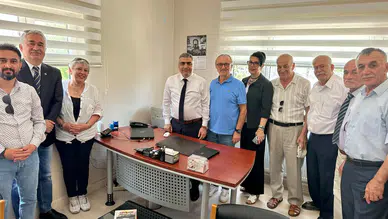 Kaymakam Karaaslan’dan Merzifon Vakfı’na Ziyaret