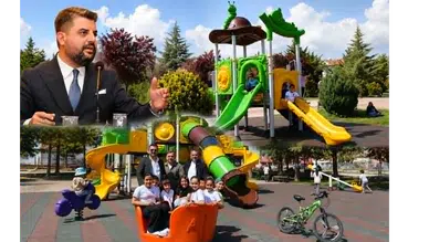 Merzifon’daki Parklar Yenileniyor! Çocuklar İçin Daha Güvenli Alanlar