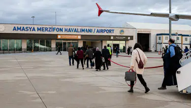 Amasya Merzifon Havalimanın'da Hava Trafiği Yükselişte! İşte Son Rakamlar