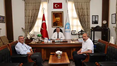 Merzifon’da Ulaşım Sektörünün Temsilcileri Belediyede Buluştu