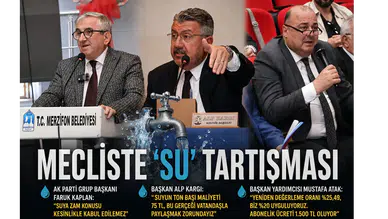Merzifon Belediyesi Meclisi’nde Su Zammı Tartışması