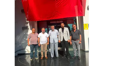 Keleş'ten Hasan Apaydın'a Geçmiş Olsun Ziyareti