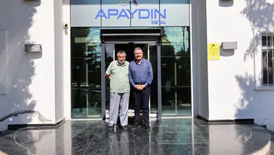 Başkandan Hasan Apaydın’a Geçmiş Olsun