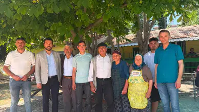 Keleş Hırka Köyü'nde Vatandaşlarla Buluştu