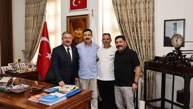 Merzifon Belediyesi'nde Dikkat Çeken Ziyaretler!