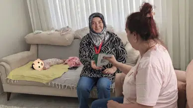 Amasya'da Lohusa Annelere Evde Sağlık Desteği