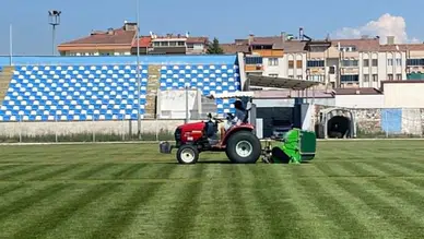 Merzifon Şehir Stadyumu Yeni Sezona Hazırlanıyor!