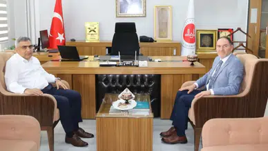 Kaymakam Karaaslan Müftülüğü Ziyaret Etti