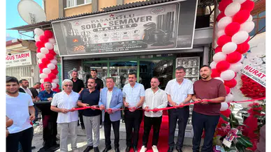 Merzifon’a Yeni Soba Market! Paşaoğlu Dualarla Açıldı