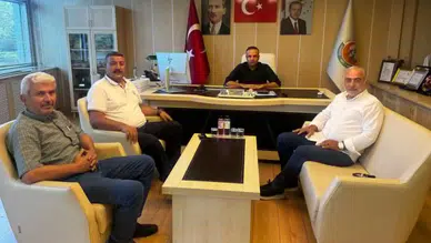 Aktaş’tan Parlak’a Kritik Ziyaret: Soğan, Patates ve Ayçiçeği Alımları Görüşüldü