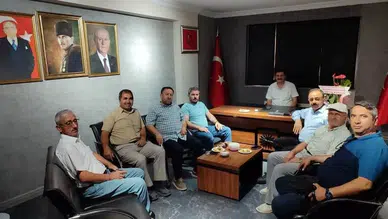 Vezirköprülüler Derneği'nden MHP Merzifon'a Hayırlı Olsun Çıkarması