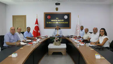 Amasya’da Eğitim Yöneticileri Tek Masada!