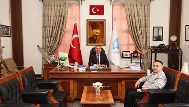 Başkan Kargı Misafirlerini Ağırladı
