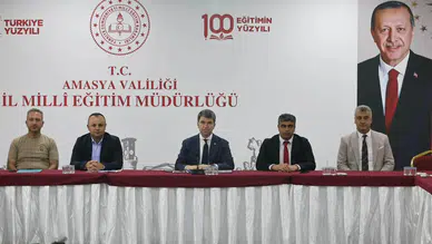 Amasya’da Yeni Dönemin Eğitim Rotası Çizildi