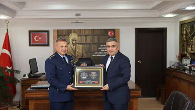 Merzifon’un Yeni Üs Komutanı Gezeravcı Makamda
