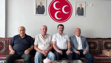 Bünyamin Arslan’dan MHP Merzifon İlçe Teşkilatına Ziyaret!