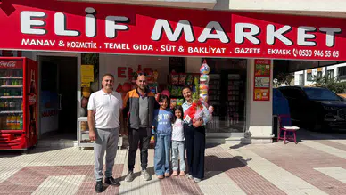 Merzifon Gençleri’nden Esnafa Fidanlı Destek