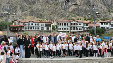Amasya’da Gökyüzü Barışın Renkleriyle Buluştu