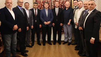 Amasya İl Emniyet Müdürü Ayhan Saraç’a Veda Yemeği
