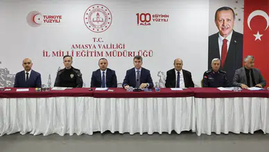 Amasya’da Eğitim Güvenliği İçin Bir Araya Geldiler