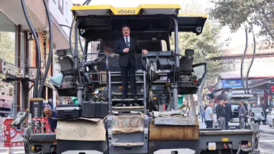 Merzifon’da Söz Verilen Asfalt Çalışmaları Sürüyor