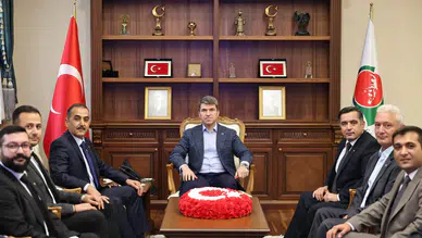 Yeni Yönetimden Vali Bakan’a Ziyaret!