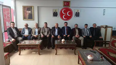 MÜSİAD’dan Merzifon MHP’ye Ziyaret!