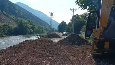 Amasya’da Taşkın Riskine Karşı Yoğun Mesai