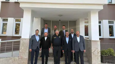 Merzifon’da Oda Başkanlarından Yavuz’a Ziyaret!