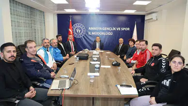Amasya’da Spor Masaya Yatırıldı!