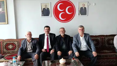MHP Merzifon’da Samimi Sohbet