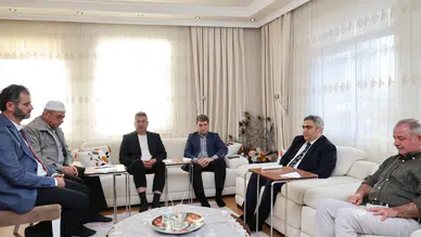Vali Bakan Merzifon’da Acıları Paylaştı