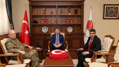 Komutan ve Başsavcıdan Amasya Valisine Ziyaret!