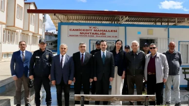 Merzifon’da Mahalle Güvenlik Toplantıları Cami Cedit ile Sürdü