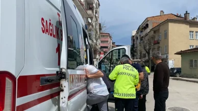 Merzifon’da Trafik Kazası: Motosiklet Sürücüsü Yaralandı