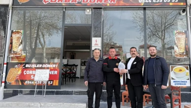 Merzifon Gençlerinden Yeni İşyerine Ziyaret