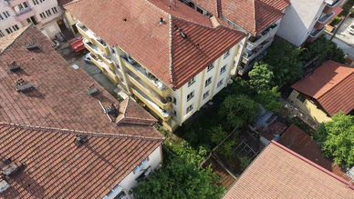 3 Katlı Binada Yangın Paniği