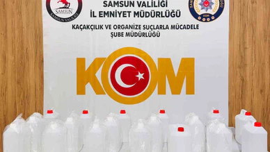 Kaçak Alkol Operasyonu: 90 Litre Etil Alkol Ele Geçirildi