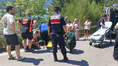 Feci Kaza! Motosiklet Sürücüsü Hayatını Kaybetti